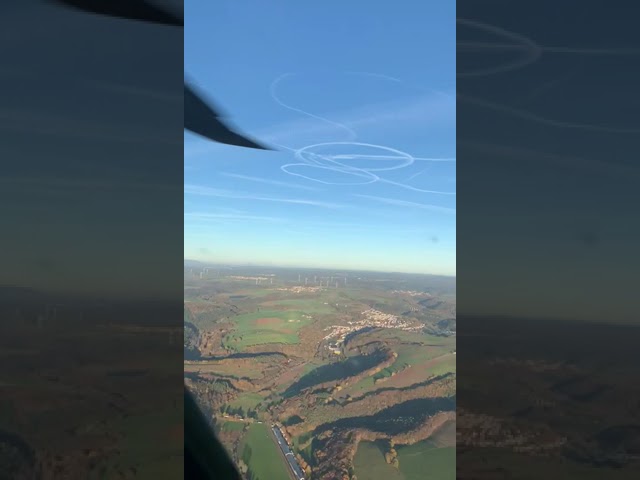Black Hawk Pilot Captures German "Sky Art"