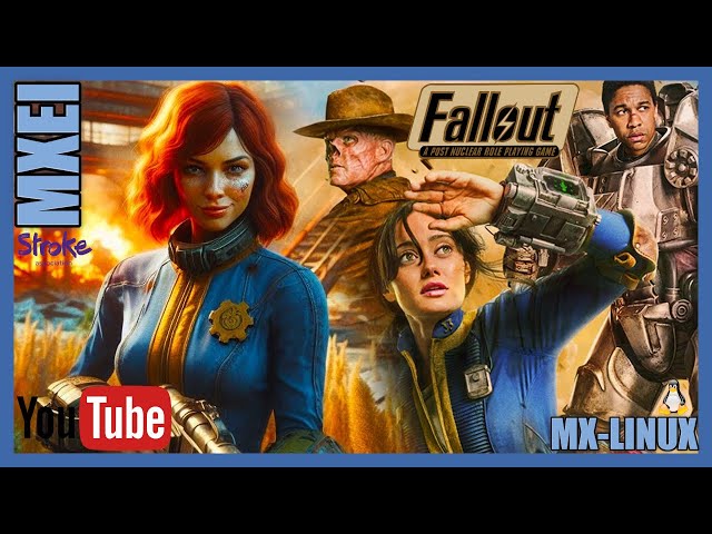 Fallout 4 Next Gen Test on MX-Linux eWaste PC Ultra Settings 100% Tested in 2024