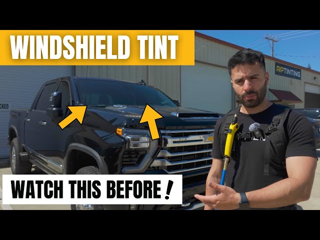 EASIEST WAY TO TINT A WINDSHIELD! LEARN THIS FIRST!!