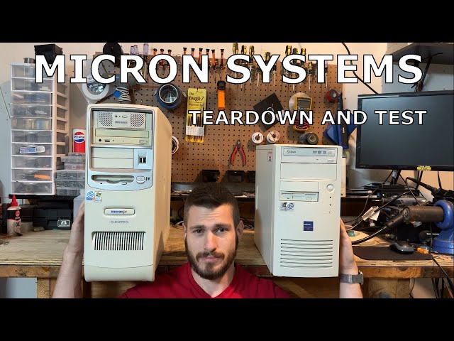 Checking out some Micron systems from the 2000's