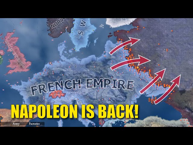 What if Napoleon Returned? WWII Hoi4 Timelapse