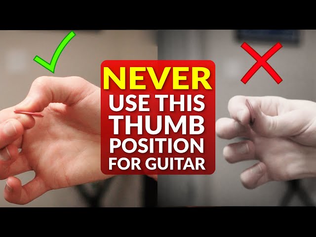 How to Hold a Guitar Pick the RIGHT Way [Guitar Playing Masterclass PART 1]