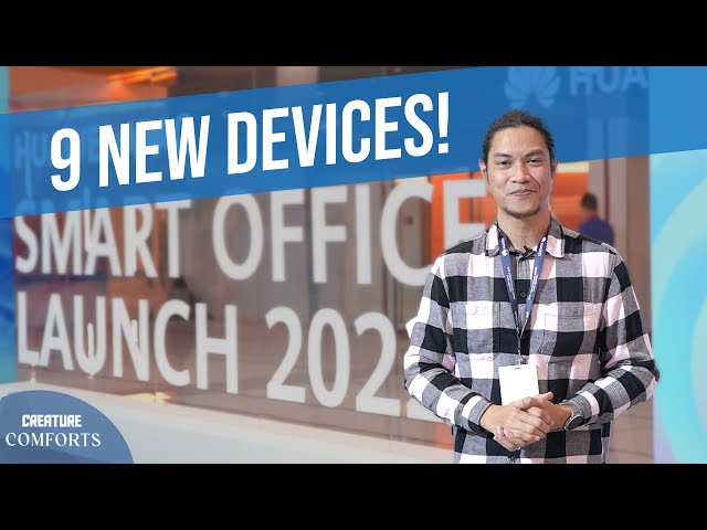 Huawei unveils Smart Office devices in Thailand! | APAC launch 2022