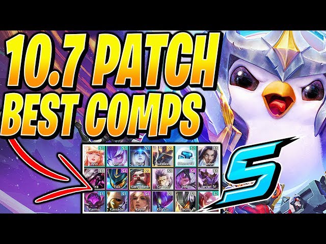 10.7 PATCH BEST COMPS for RANKED! - Teamfight Tactics TFT Galaxies SET 3 META Mobile Tier List Guide