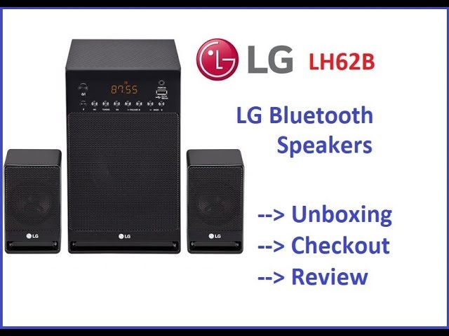 LG LH62B Bluetooth Speakers