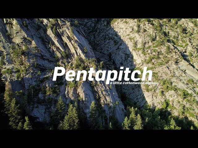 Rock Climbing in Little Cottonwood | Pentapitch 5.8