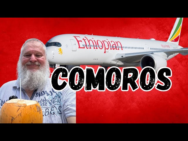 Ethiopian airlines, Comoros to  Addis Ababa A350 Business class review