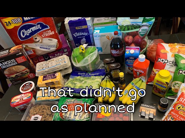 My Grocery Haul Is Missing Items 1/20