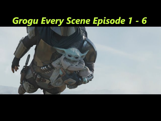 Baby Yoda / Grogu Every Scene | The Mandalorian Season 2 Episode 1 - 6