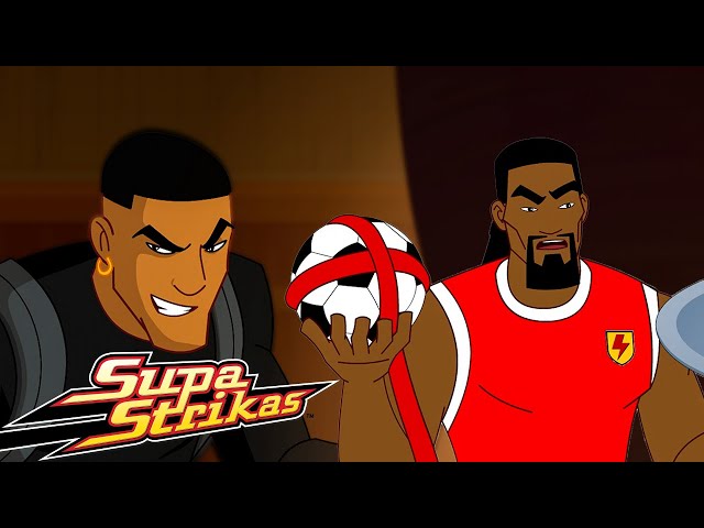 Shakes On a Train | SupaStrikas Soccer kids cartoons | Super Cool Football Animation | Anime