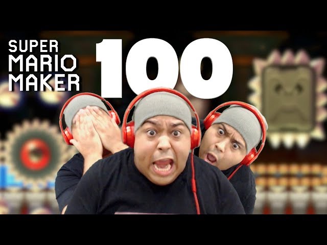 THE MOST INTENSE EPISODE EVER!!!!!! [SUPER MARIO MAKER] [#100]