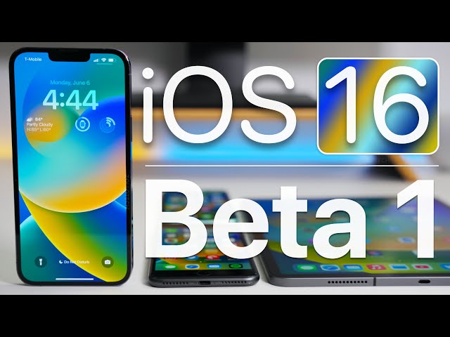 iOS 16 Beta 1 is Out! - What's New?
