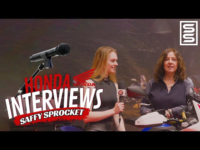 Honda Motorcycles INTERVIEW:  Chatting about becoming a female biker