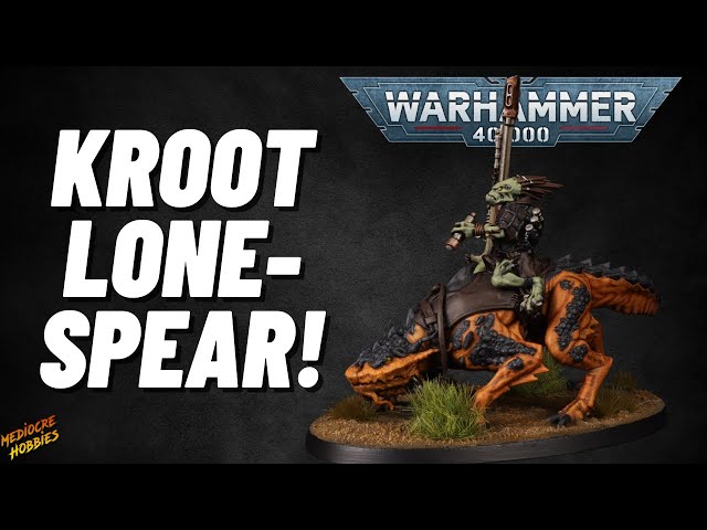 Paint the Kroot Lone-spear for your Tau Empire army! Fast and Simple!