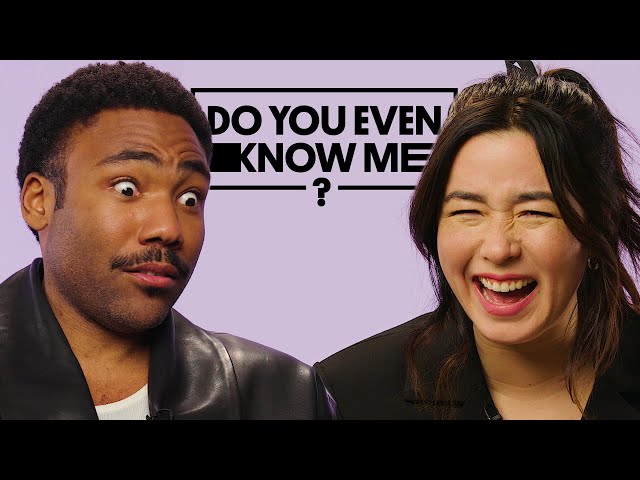 Donald Glover & Maya Erskine Test Their Friendship | Do You Even Know Me?