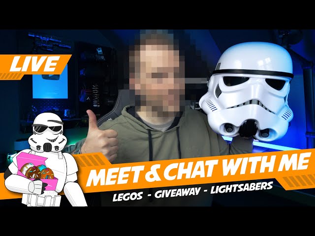 Chat with Larry the Stormtrooper | Ask me Anything LIVE!