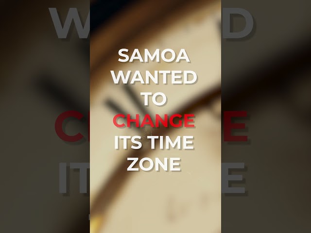 How Samoa skipped a whole day
