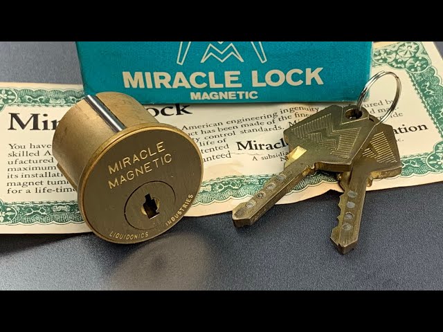 [856] Vintage High Security: The “Miracle Magnetic” Lock Picked and Gutted