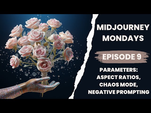 Midjourney Mondays Ep 9: Parameters (aspect ratios, chaos mode, negative prompting)
