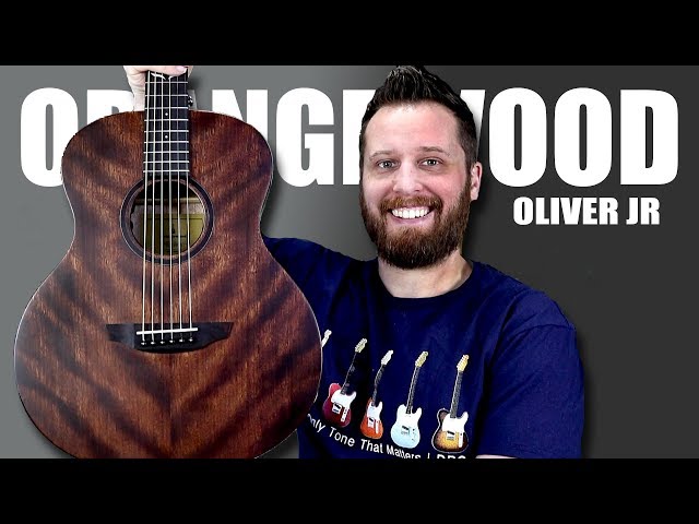 Playing The BEAUTIFUL New Guitar From Orangewood! - The OLIVER JR!