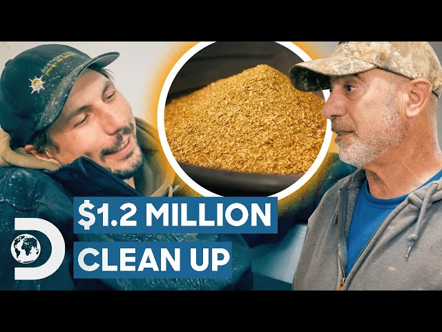 $1,200,000 Clean Up Is Parker's Best Of The Season So Far! | Gold Rush
