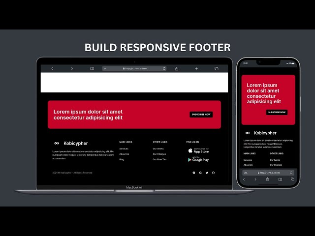How to Create a Dynamic Website Footer