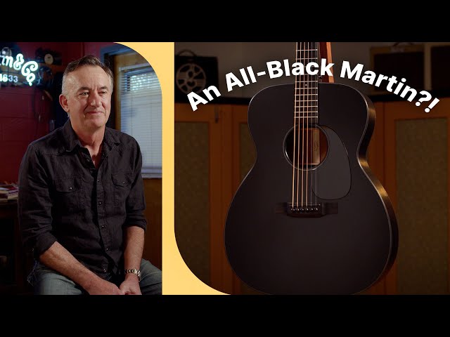 Introducing: Martin Custom M/0000 Satin Black, the First "Reverb Select" Martin
