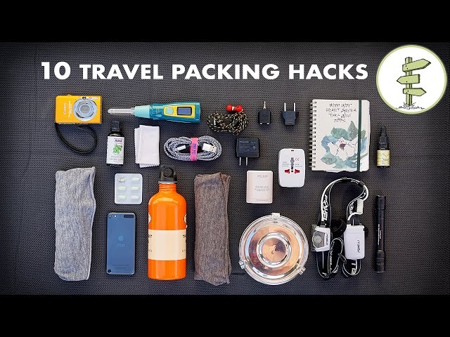10 Essential Travel Packing Tips & Hacks - Minimalist Traveling
