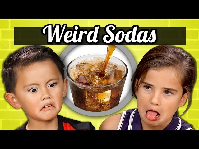 KIDS vs. FOOD - WEIRD SODAS