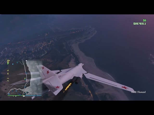 GTA Online: RO-86 Alkonost Emergency Landing