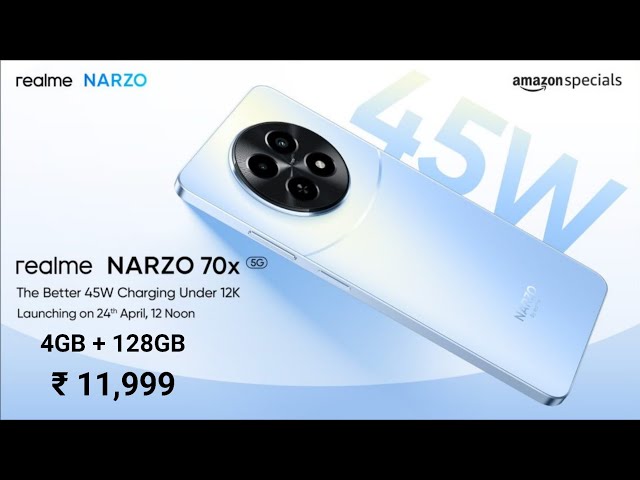 Realme Narzo 70x 5g Lunch date | Price ₹ 11,999 | unboxing & review
