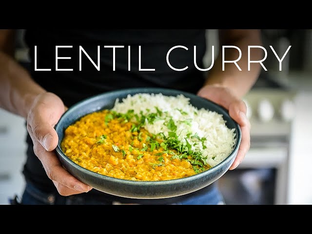 The Red Lentil Curry Recipe I've been making EVERY WEEK!