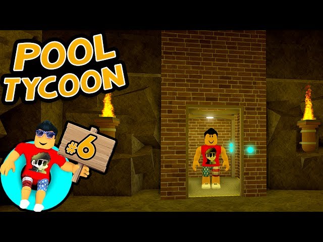 Pool Tycoon #6 - BUILDING AN ELEVATOR | Roblox