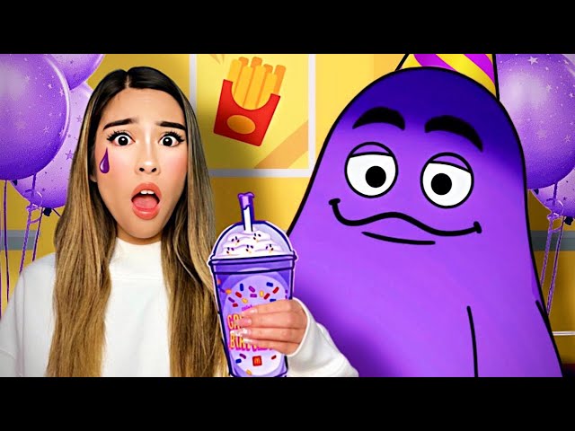 I DRANK THE GRIMACE SHAKE IN ROBLOX