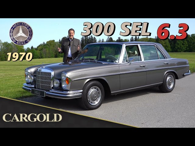 Mercedes 300 SEL 6.3, 1970, maximales Überholprestige, 250 PS, 500 nm und in 6,5 sec von 0-100 !