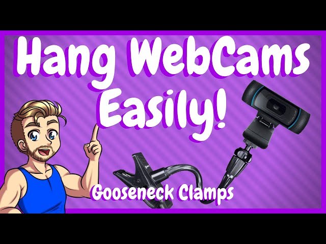 Easy Way To Hang Your Web Camera For Twitch