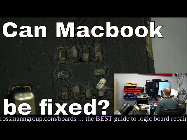 DESTROYED Macbook fixed by GENIUS technician! (Paul S)