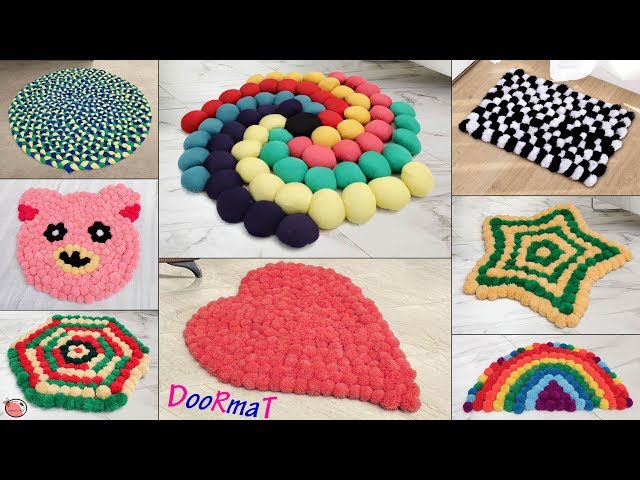 10 Beautiful Doormat Ideas !!! Handmade Things || Best Out of Waste