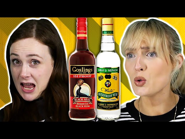 Irish People Try Overproof Rums (75.5%, 151 Proof)