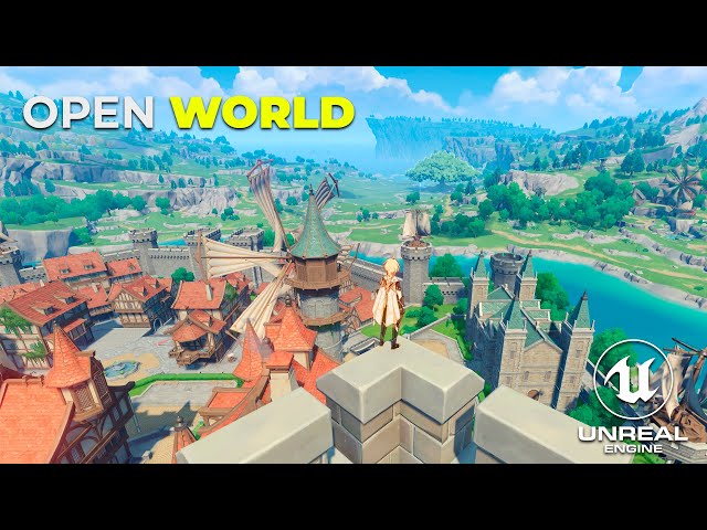 How to make an OPEN WORLD with a HUGE size 😱 | Unreal Engine Tutorial