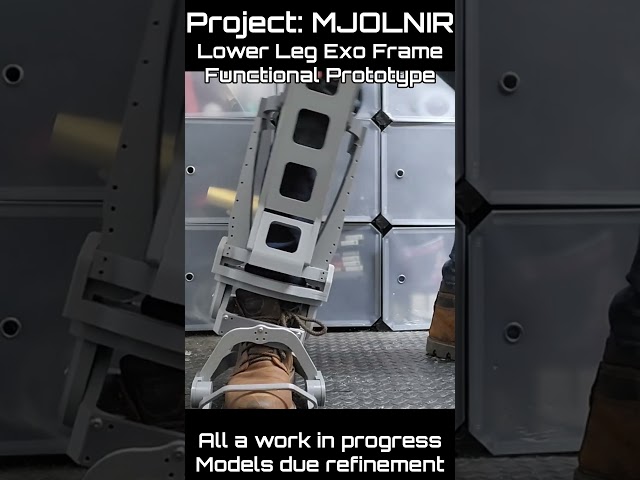 Project: MJOLNIR | ExoFramePrototype #halo #haloinfinite #mjolnir