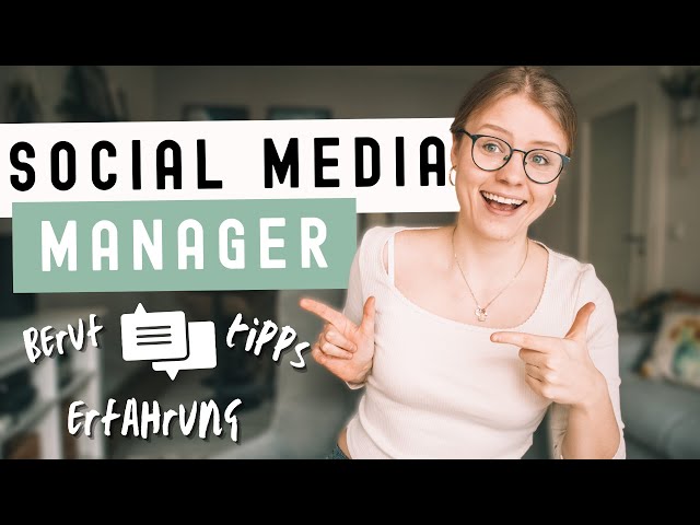 WIE wird man SOCIAL MEDIA MANAGER? • Erfahrung &  TIPPS FÜR ERFOLG im Beruf!