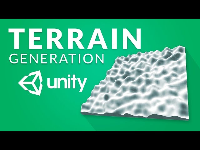 GENERATING TERRAIN in Unity - Procedural Generation Tutorial