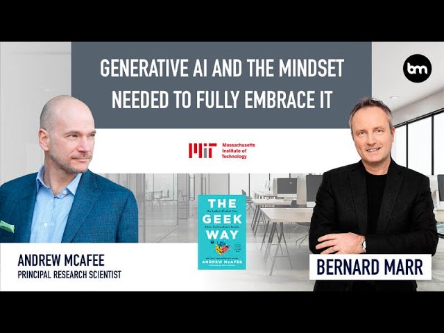 Generative AI and The mindset needed to fully embrace it