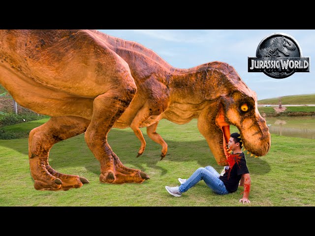 Biggest Blockbuster T-rex Chase | Jurassic World Dominion Full Movie | Dinosaur Video 2022 |Ms.Sandy