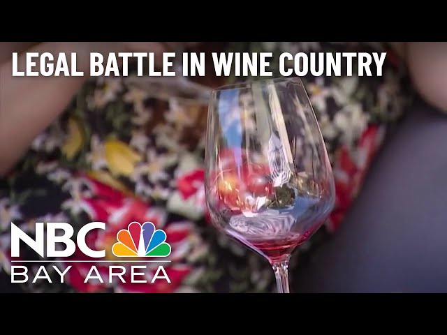 Costly, epic legal battle in Wine Country