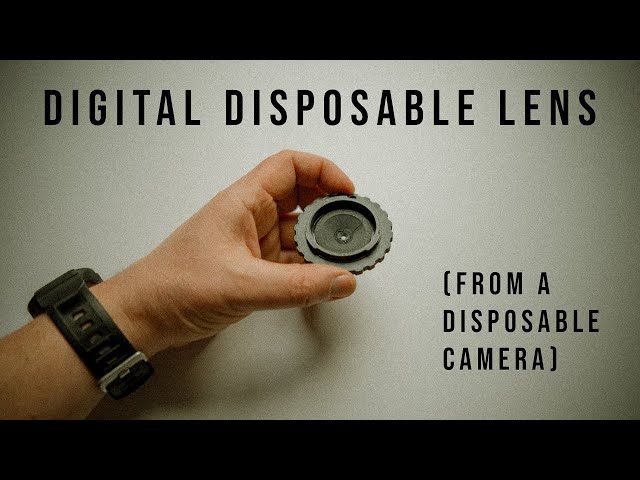 How I get the 80's disposable camera look with DispoLens