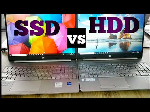 Laptop Compared Video SSD vs hdd, intel vs amd