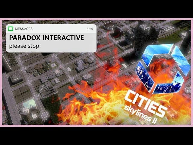 I Banned Cars From Houston and Ruined Cities Skylines II