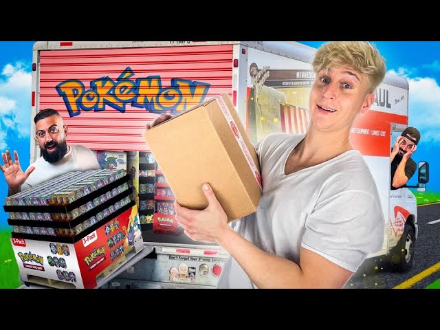 I Filled A Giant Truck With $500,000 Of Pokemon Cards!